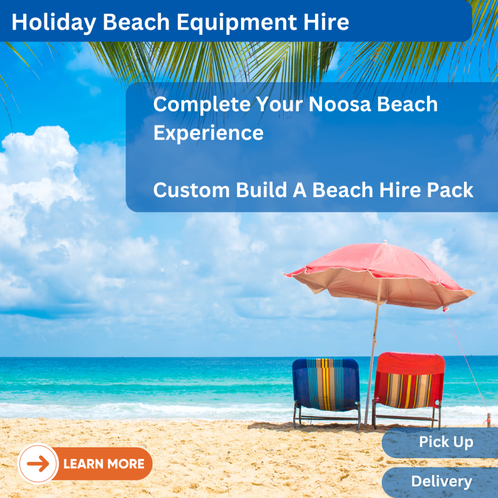 Noosa Beach Hire. Coolcabana hire