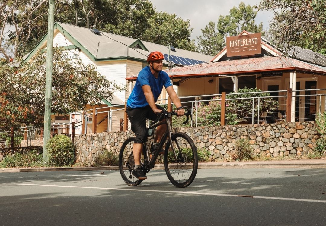 By Earth and Ocean Bike Tours in Noosa Hinterland bike tour through the hinterland and towns