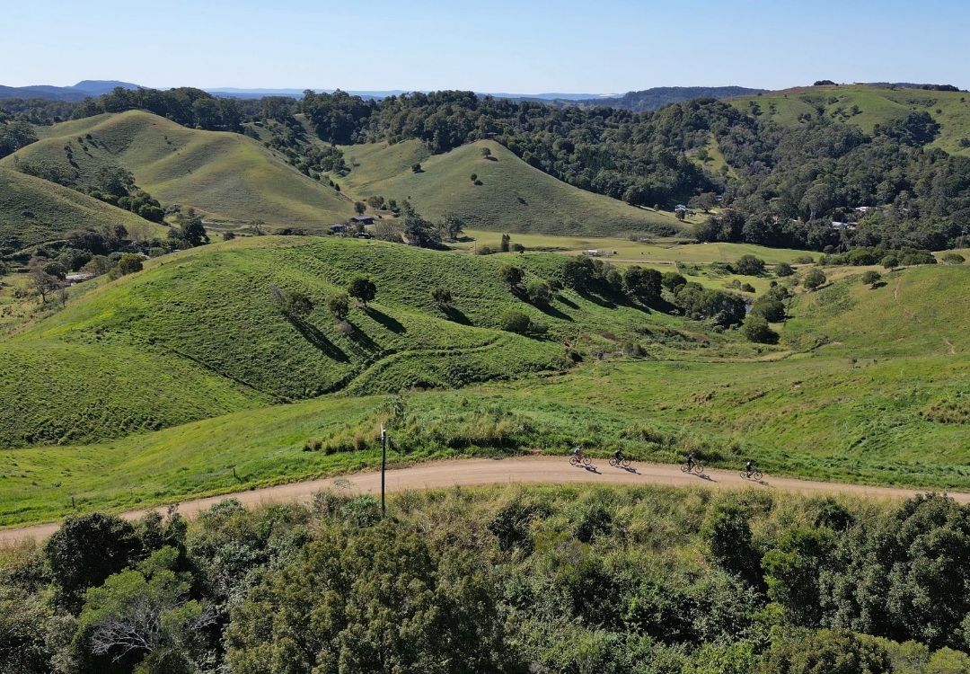 By Earth and Ocean Bike Tours in Noosa Hinterland group tours that are fully supported