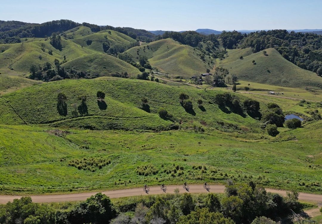 By Earth and Ocean Bike Tours in Noosa Hinterland guided and fully supported bike trips