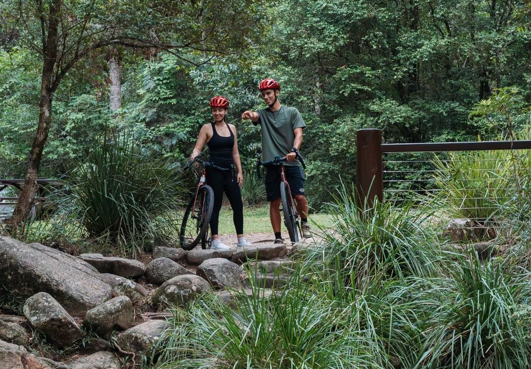 By Earth and Ocean Bike Tours in Noosa Hinterland, so many things to see