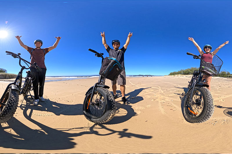 Noosa Beach bike riding is an excellent experience