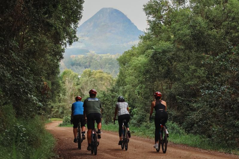 By Earth and Oceans' Noosa Gravel bike tour is a great way to see the Noosa Hinterland