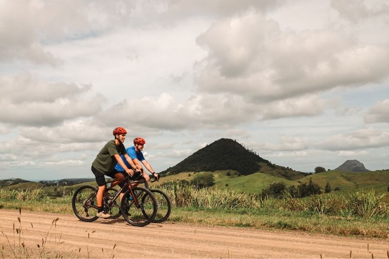 Gravel Riders in Noosa Biosphere